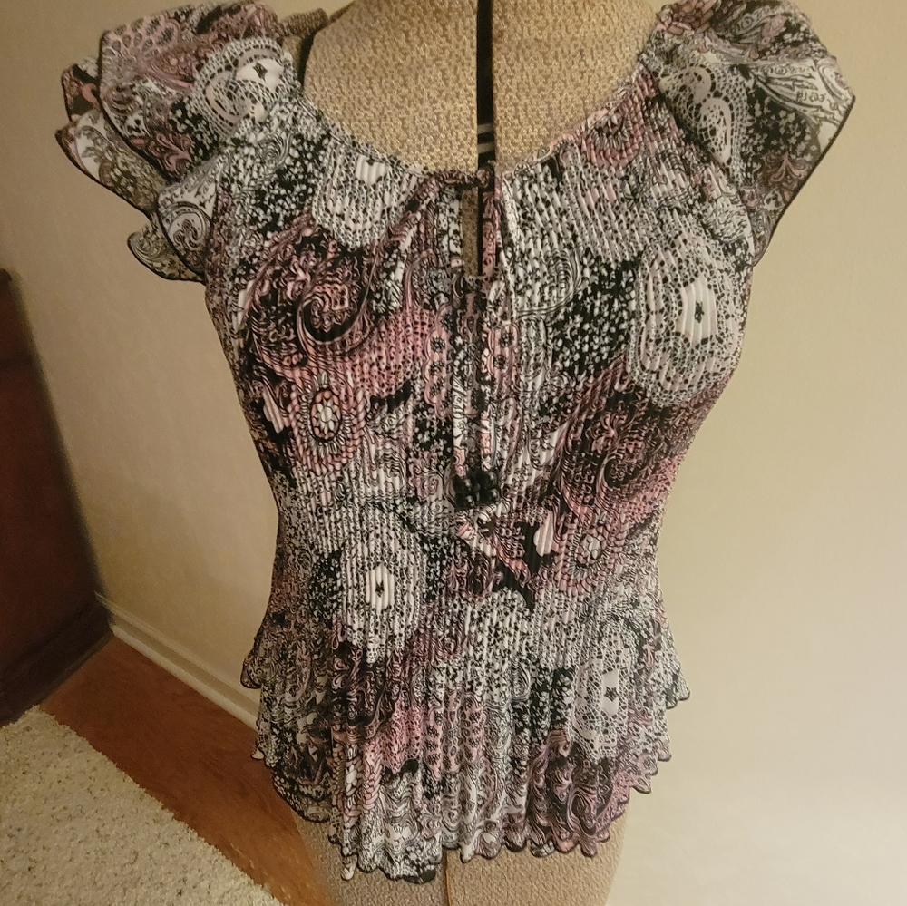 Cap Sleeve Blouse